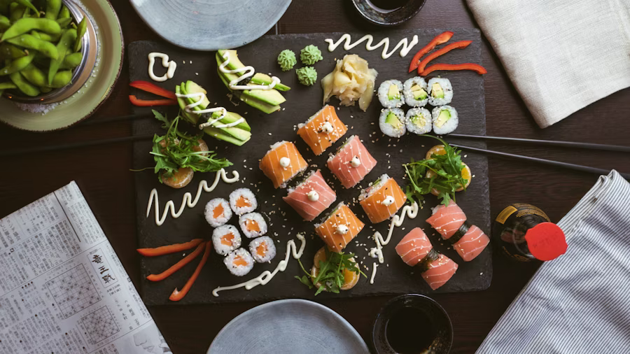 Aburi Salmon Roll Sushi Tei Jakarta Selatan